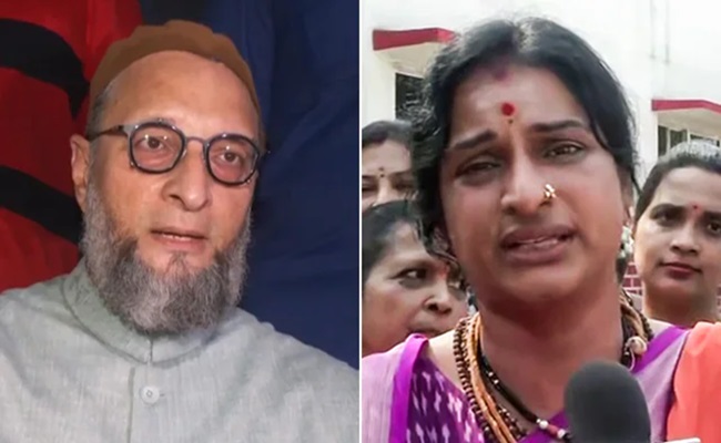 Owaisi’s serious charge against Madhavi Latha