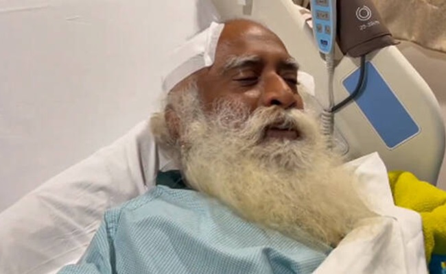 Emergency Brain Surgery To Sadhguru Jaggi Vasudev