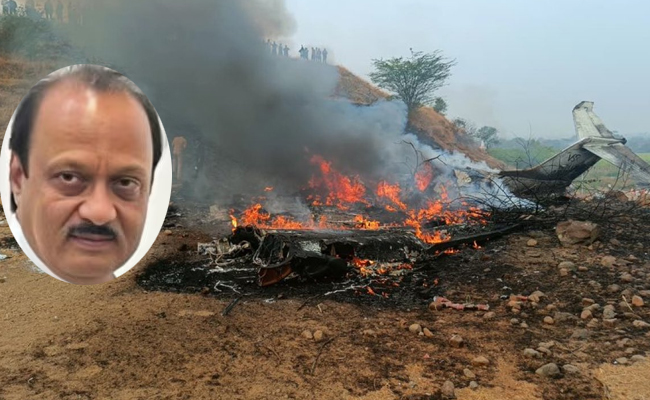 Shocking: Ajit Pawar Dies In Plane Crash