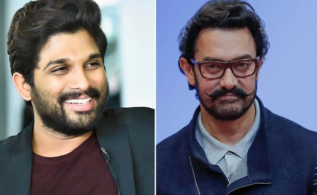 Movie with Allu Arjun? Aamir responds again