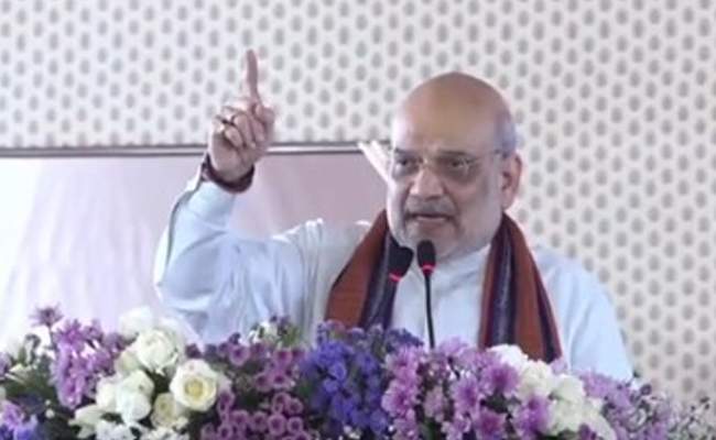 Amit Shah rules out talks with Maoists holding weapons