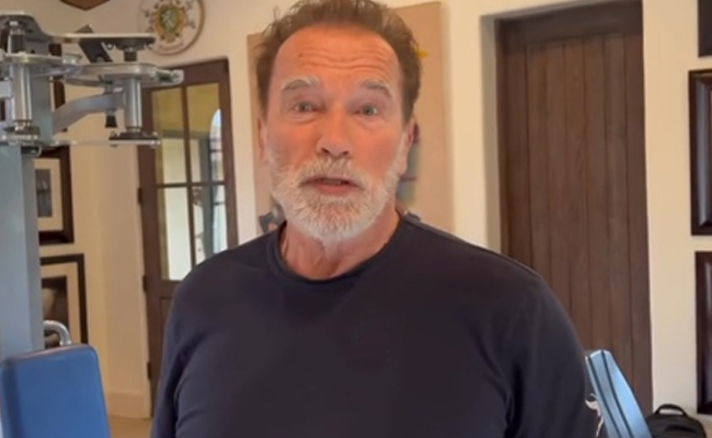 Arnold will never 'complain' about his fame