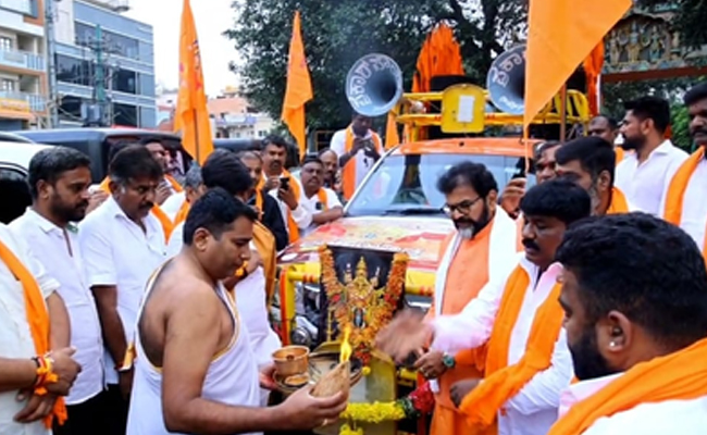  'Dharma Yatra' from across Karnataka to Dharmasthala