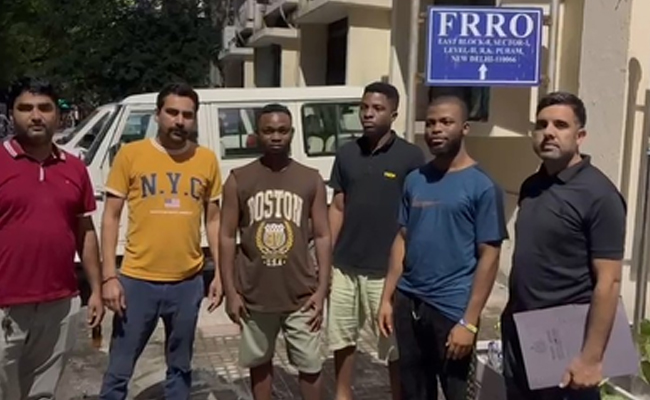 Three Nigerian nationals living illegally in Delhi detained; to be deported