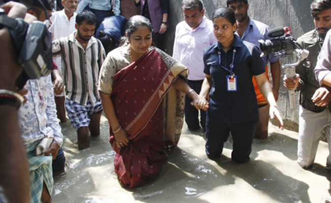 24x7 to residents facing flooding near Yamuna: Delhi CM