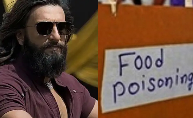 Food Poisoning on Ranveer Singh Film Set