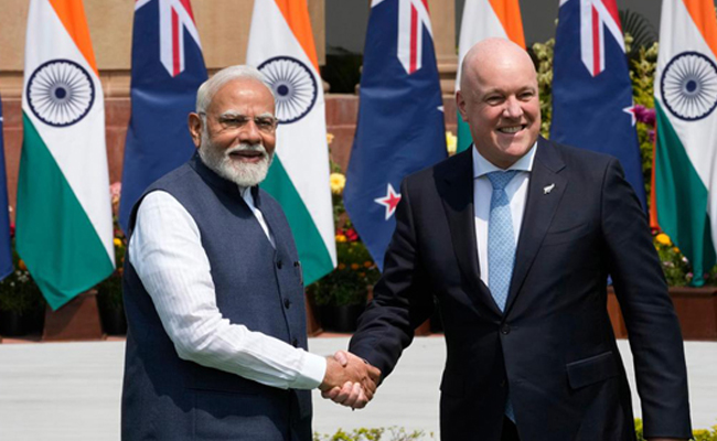 India, NZ aim to double bilateral trade in 5 years