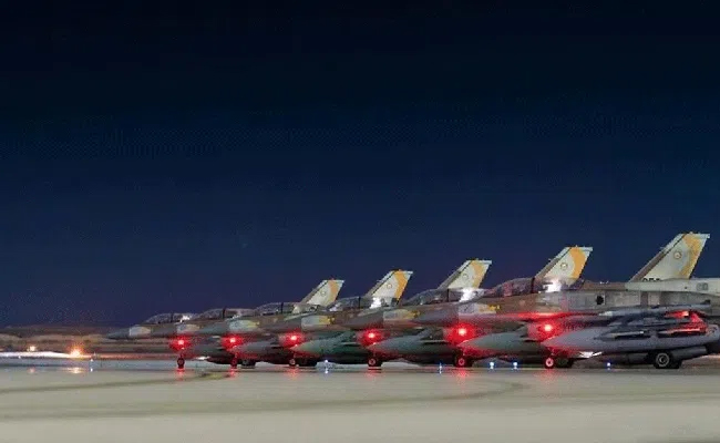 Israel Releases Video  200 Fighter Jets, 330 Bombs 