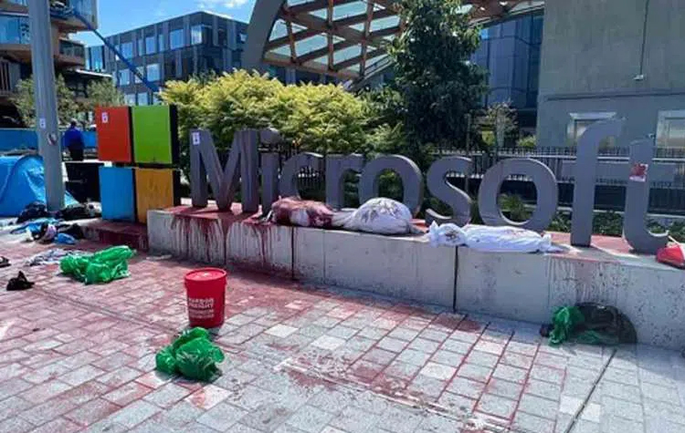 Unrest in Microsoft : 18 Employees Arrested