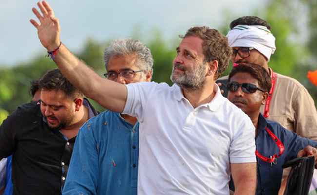 Rahul Gandhi skips Shukla space discussion in Parl