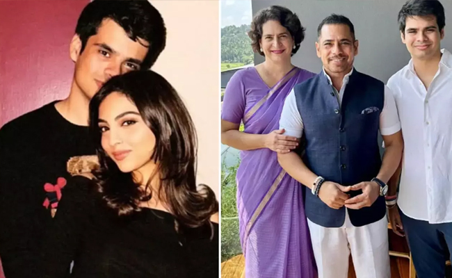 Priyanka Gandhi’s Son Gets Engaged to His Girlfriend