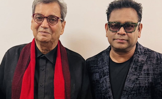 Subhash Ghai teases new musical magic with A R Rahman Subhash Ghai teases new musical magic with A R Rahman