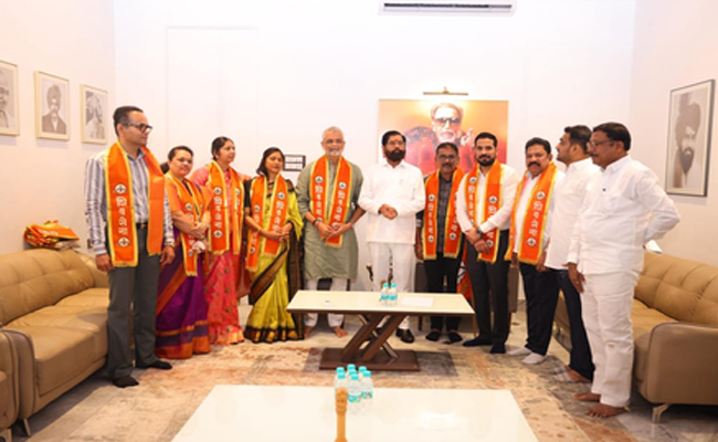 NCP faction gets jolt as 7 Thane ex-corporators join Shinde Sena