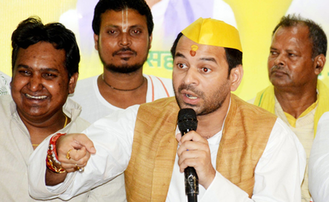 Still a child: Tej Pratap mocks Tejashwi ahead of Bihar polls 
