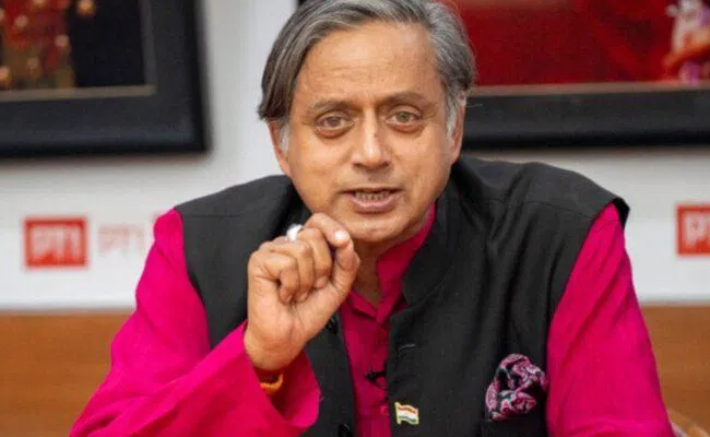 Tharoor Left Out by Congress, Named by Centre
