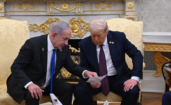 Trump announces 20-point peace plan to end war in Gaza