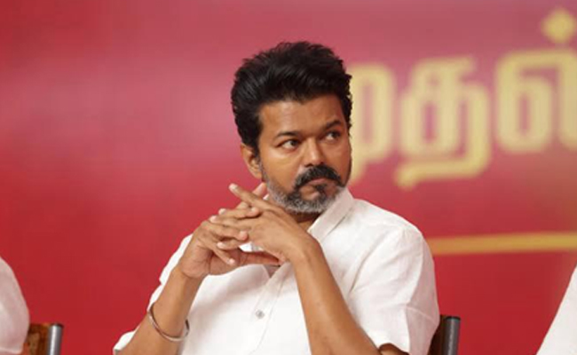 Vijay attacks DMK, says defamation their political ideology since 1969