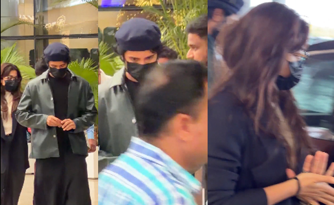 Separately went, together landed: Rashmika & Vijay